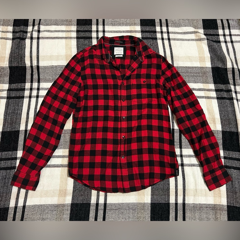 Denim & Flower Flannel